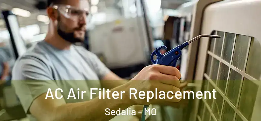 AC Air Filter Replacement Sedalia - MO